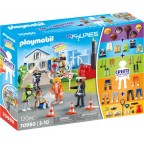 PLAYMOBIL MY FIGURES SECOURISTES 70980