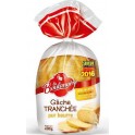 La Boulangère Gâche Tranchée Pur Beurre 400g (lot de 6)