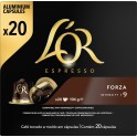 L'OR Espresso Café Forza Intensité 9 x20 Capsules 104g