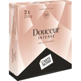 CARTE NOIRE DOUCEUR INTENSE 2X250g