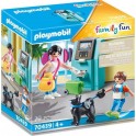 Playmobil 70439 - Family Fun - Vacanciers et distributeur automatique
