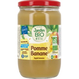 Jardin Bio Compote Pomme banane 680g