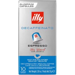 ILLY CAPS DECAFFEINATO x10