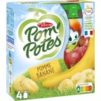 POM'POTES POMME BANANE 4x90g