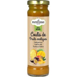 LA PATELIERE COULIS ET NAPPAGE FRUITS EXOTIQUES 165g