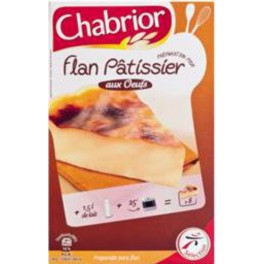 CHABRIOR FLAN PATISSIER 2 sachets 360g 720g