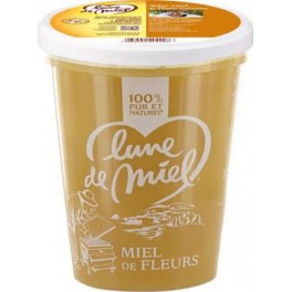 Lune de Miel 100% Pur et Naturel Miel de Fleurs crémeux Maxi Format 1Kg