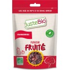 JUSTEBIO Juste Bio Cramberries bio 100g