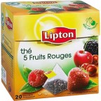 LIPTON THE 5 FRUITS ROUGES x20