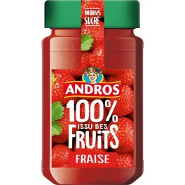 ANDROS 100% FRAISE 250g (lot de 2)