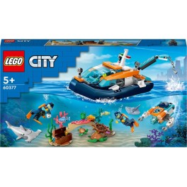 LEGO 60377 City Le Bateau d’Exploration Sous-Marine