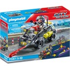 PLAYMOBIL Quad transformable de bandit