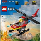 LEGO 60411 City L’Hélicoptère de Secours des Pompiers