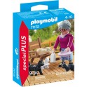 PLAYMOBIL Grand-mère avec chats