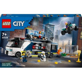 LEGO 60418 City Le Laboratoire de Police Scientifique Mobile