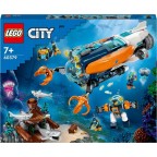 LEGO 60379 City Le Sous-Marin d’Exploration en Eaux Profondes