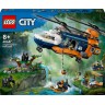 LEGO 60437 City L’hélicoptère de l’explorateur de la jungle au camp de base