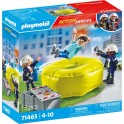 PLAYMOBIL Jeux d'imitation Pompier avec coussin de sauvetage