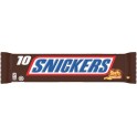 SNICKERS Barres chocolatées Cacahuètes Et Caramel les 10 barres de 50g