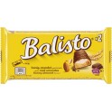 BALISTO Barres chcocolatées goût lait miel amandes 2 barres de 18,50g