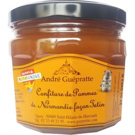 ANDRE GUEPRATTE Confiture de pomme de Normandie façon tatin 370g