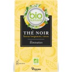 BIONUTRISANTE Thé noir saveur bergamote et citron Elimination 20 sachets