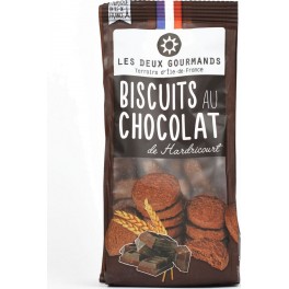 LES GOURMANDS Biscuits chocolat LES 2 GOURMANDS 150g