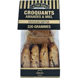 AMI PROVENCAL Biscuits croquant amandes et miel L' 220g