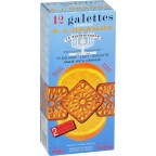 LA BIENFAISANTE Biscuits casher galettes carrées orange 12 450g