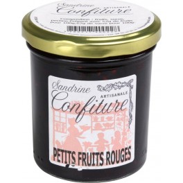 SANDRINE CONFITURE ARTISANALE Confiture fruits rouges 245g