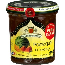 LES COMTES DE PROVENCE Confiture pastèque/orange 340g