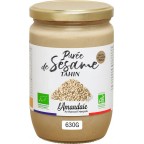 BIO AMANDAIE Purée de sésame tahin crue BIO L'AMANDAIE 630g