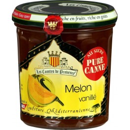 LES COMTES DE PROVENCE Confiture melon vanillé 340g