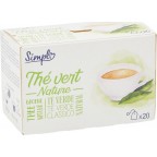 SIMPL Thé vert nature les 20 sachets d'1,4g