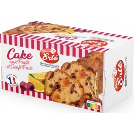 ERTE Cake aux fruits et oeufs frais 300g