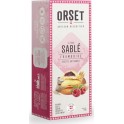 ORSET ARTISAN BISCUITIER Biscuits sablé framboise 110g