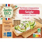 JARDIN BIO Tartines craquantes seigle Bio ETIC 150g