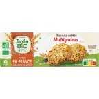 JARDIN BIO Biscuits sablés gourmand multi graines Bio ETIC 150g