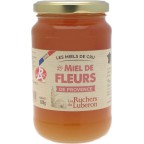 LES RUCHERS DU LUBERON Miel de fleurs de Provence 500g