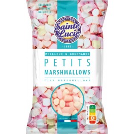 SAINTE LUCIE Petits marshmallows moelleux et gourmands 80g