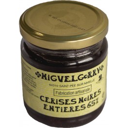 MIGUELGORRY Confiture de cerises noires entières 220g