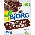 BJORG Céréales Croustillant Chocolat intense 450g