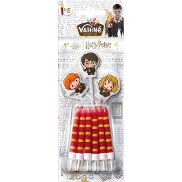 VAHINE Bougies Harry Potter 15 pièces