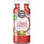 SAINTE LUCIE Coulis de fruits rouges 110g