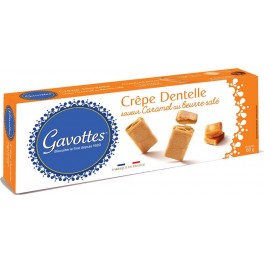 GAVOTTES Biscuits crêpe dentelle caramel 60g