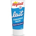 REGILAIT Lait Concentré Sucré Demi-Écrémé le tube de 170g