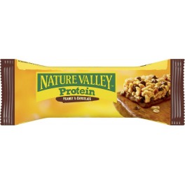 PROTEIN NATURE VALLEY Barre Céréales Protéinée Cacahuètes Et Chocolat la barre de 40g