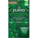 PUKKA Thé vert matcha, bio 20 sachets