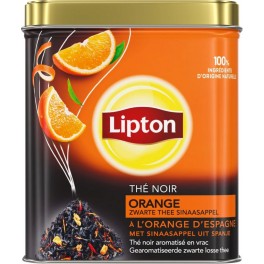 LIPTON Thé Noir à l'Orange d'Espagne 150g