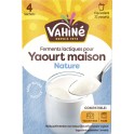 VAHINE Préparation de yaourt nature maison les 4 sachets de 4g